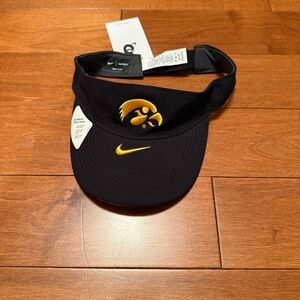 Nike Iowa Hawkeye Black and Gold Visor